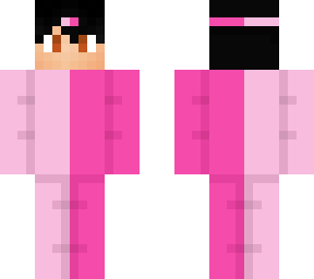 light pink and pink boy