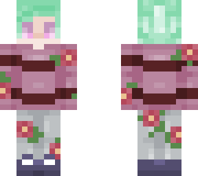 minty flowers