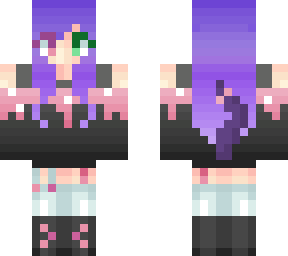 pastel goth neko