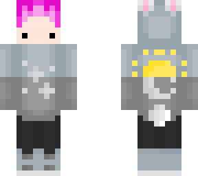 pink haired luna boy