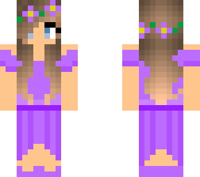 purple dress