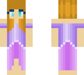 purple dress