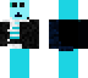 skeleton blue
