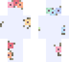 white flowercrown