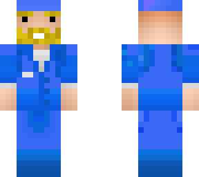 blonde bearded janitor
