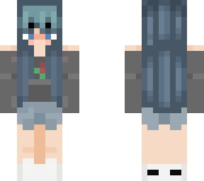 blue grey girl
