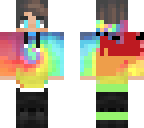 fireon track rainbow hoddie m**** skin