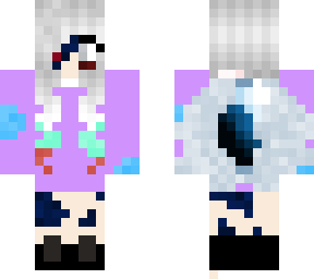 me as an albino werewolf, but my true form