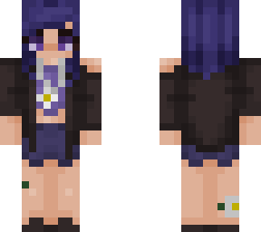 purple haired