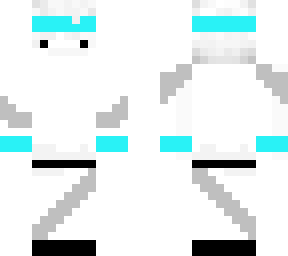 white + turquoise ninja v.2.1