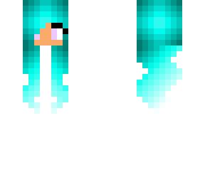 dark aqua hair base *eyes + skin too*