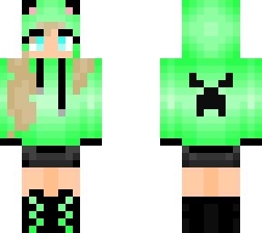 green cat