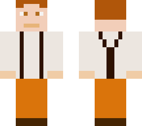 guy with suspenders
