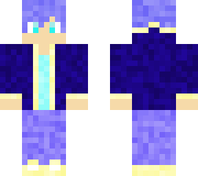 mage in blue