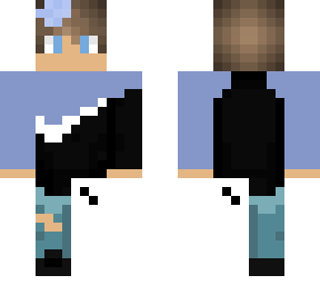 nikey kid with leg