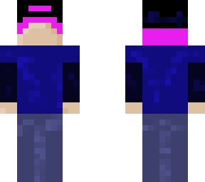 pink hair boy