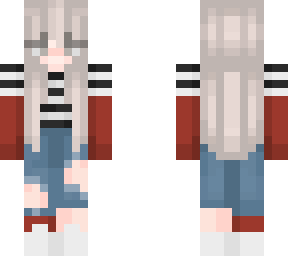 striped red