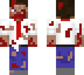 zombie office man