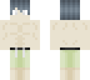 chao cong in swim trunks