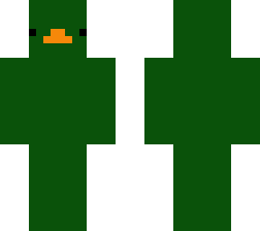 green  duck