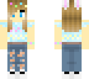 its not finish but its supposed to be an easter girl