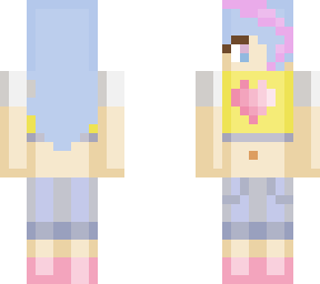 kawaii girl (the first skin i ever made!)