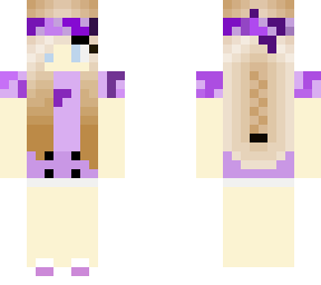 purple camo girl skin