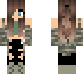 brown hair camo