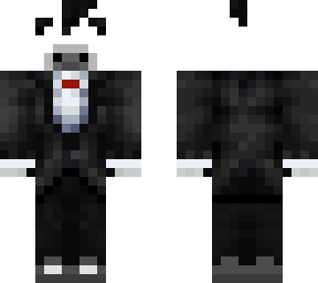cow in tuxedo