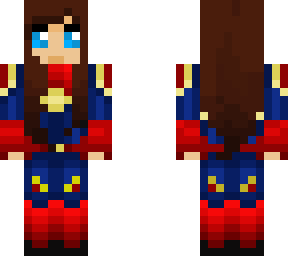 custom captain marvel skin alex model