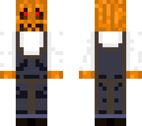 pumpkin scarecrow man