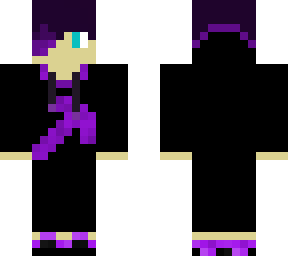 purple miner boy
