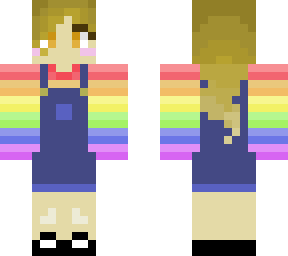 rainbow girl