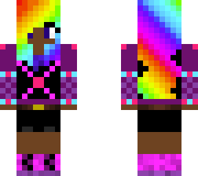 rainbow girl