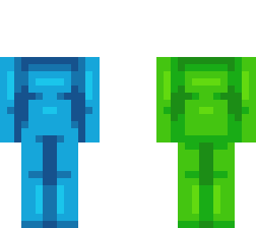 berry blue vs. leafy greeen