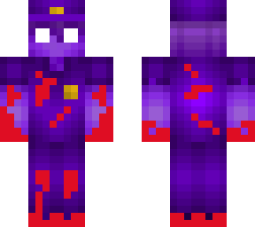 bloody purple guy