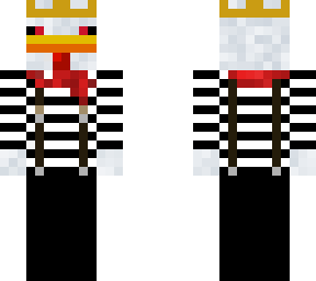 evil chicken skin