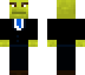 shrek de terno