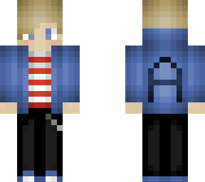 blonde guy with a hoodie