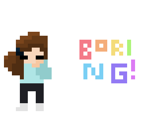 bored - pixel art contest