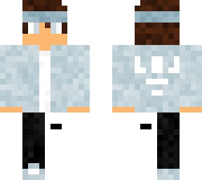 camo blue kid