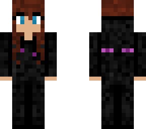 enderman onesie (two layers)