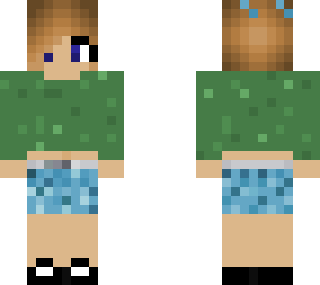 girl with bun