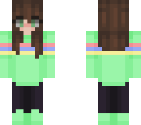green matching skin