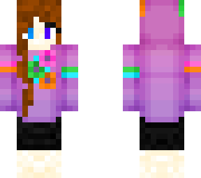 purple jumper girl