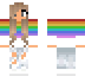 rainbow girl