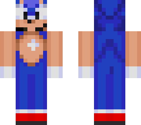 sonic with headphones
