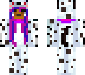 edited cute dalmatian girl skin