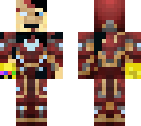 iron man with the gauntlet