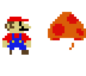 mario pixel art
